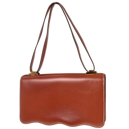Hermes Brick Box Calf Palm Angels Shoulder Bag