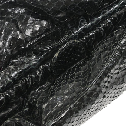 Christian Dior * Black Python Malice Handbag