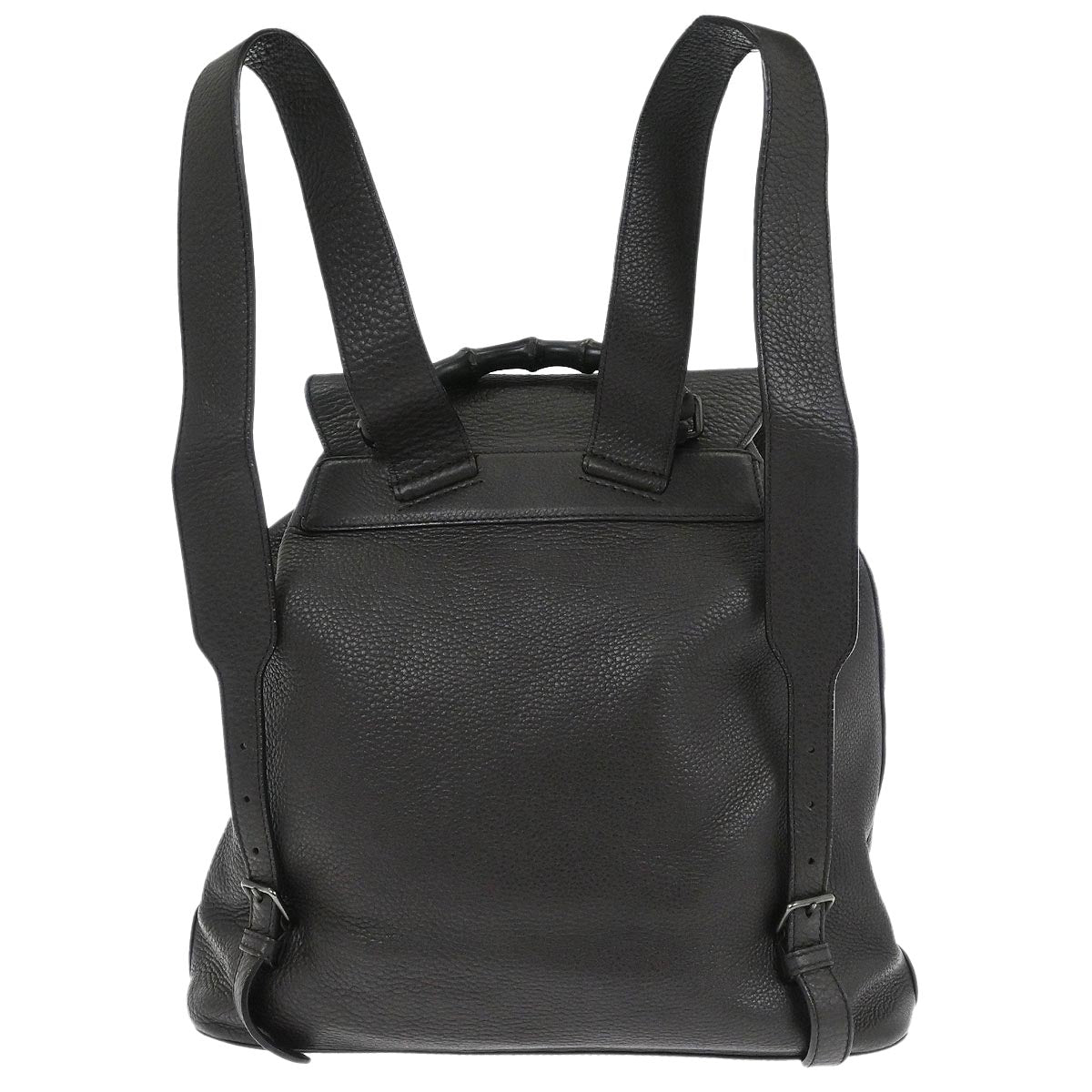 Gucci Dark Brown Bamboo Backpack