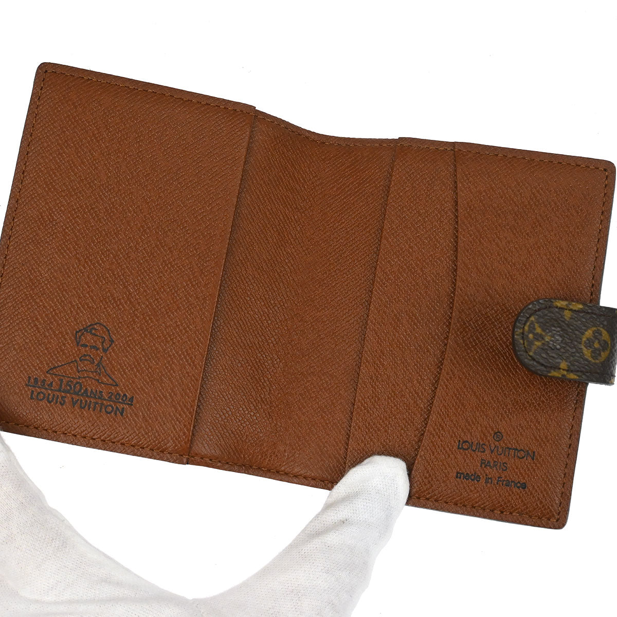 Louis Vuitton Monogram Mini Agenda Note Book Cover 150th M99193 Small Good