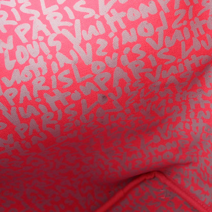 Louis Vuitton 2009 Pink Monogram Graffiti Neverfull GM Tote Bag M93701