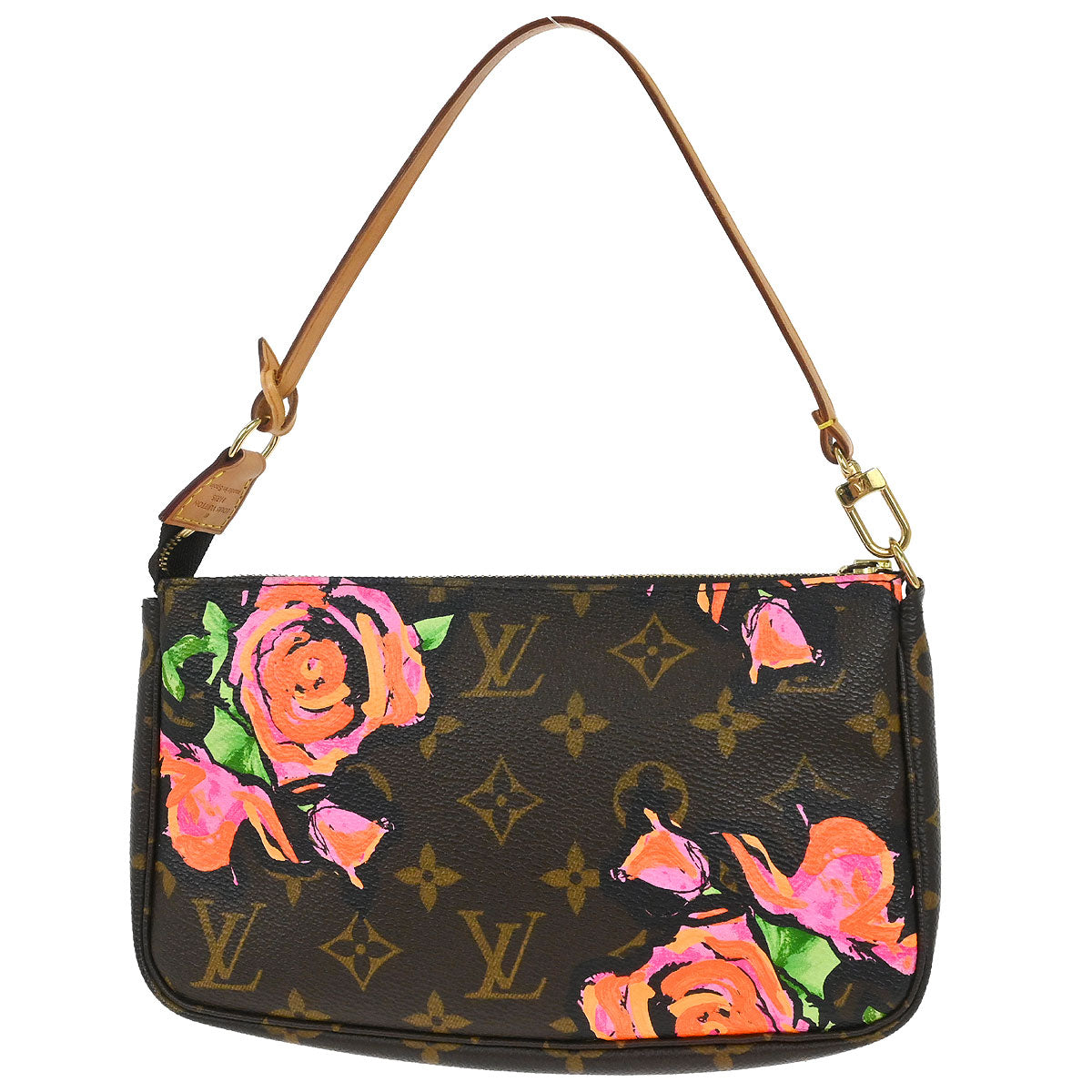 Louis Vuitton 2008 Monogram Rose Pochette Accessoires Handbag M48615