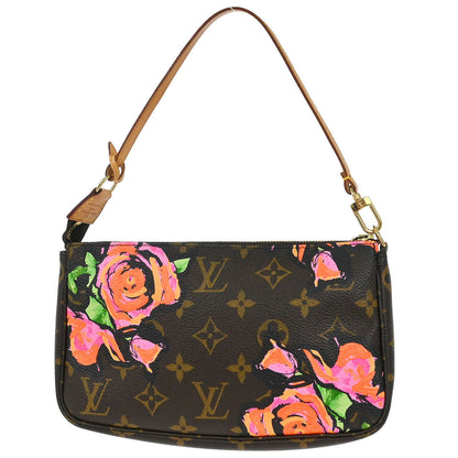 Louis Vuitton 2008 Monogram Rose Pochette Accessoires Handbag M48615