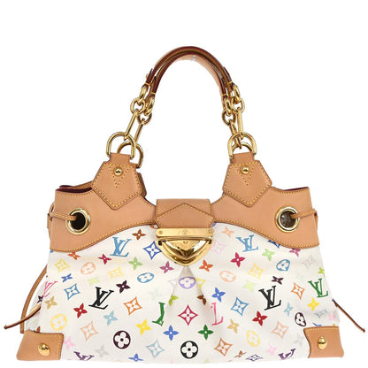 Louis Vuitton White Monogram Multicolor Ursula Handbag M40123