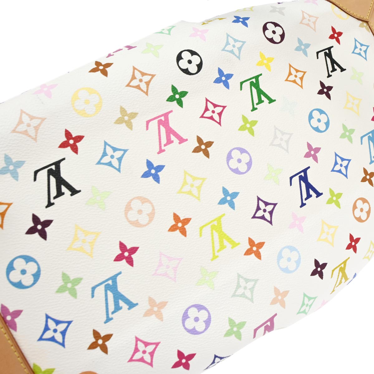 Louis Vuitton White Monogram Multicolor Ursula Handbag M40123