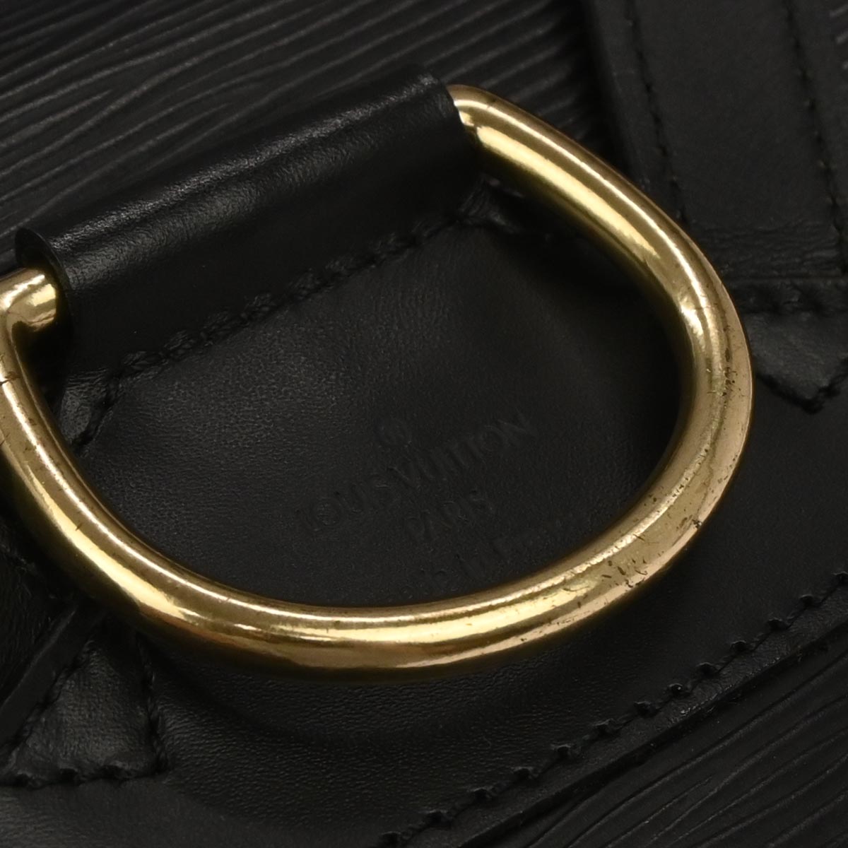 Louis Vuitton Black Epi Montsouris MM Monaco Limited Backpack