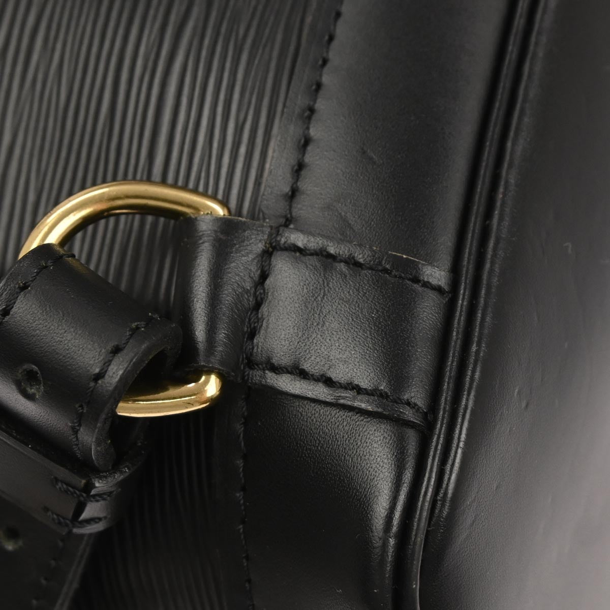 Louis Vuitton Black Epi Montsouris MM Monaco Limited Backpack