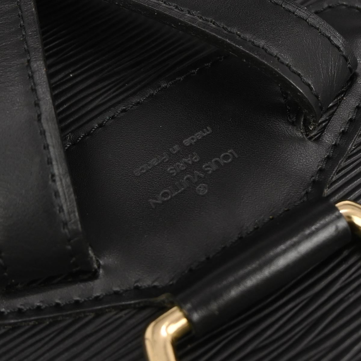 Louis Vuitton Black Epi Montsouris MM Monaco Limited Backpack