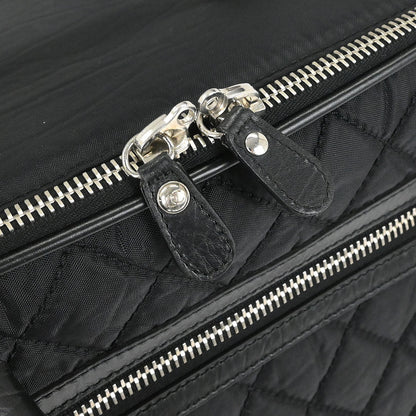 Chanel 2009-2010 Black Nylon Carry-On Rolling Luggage