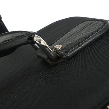 Chanel 2009-2010 Black Nylon Carry-On Rolling Luggage