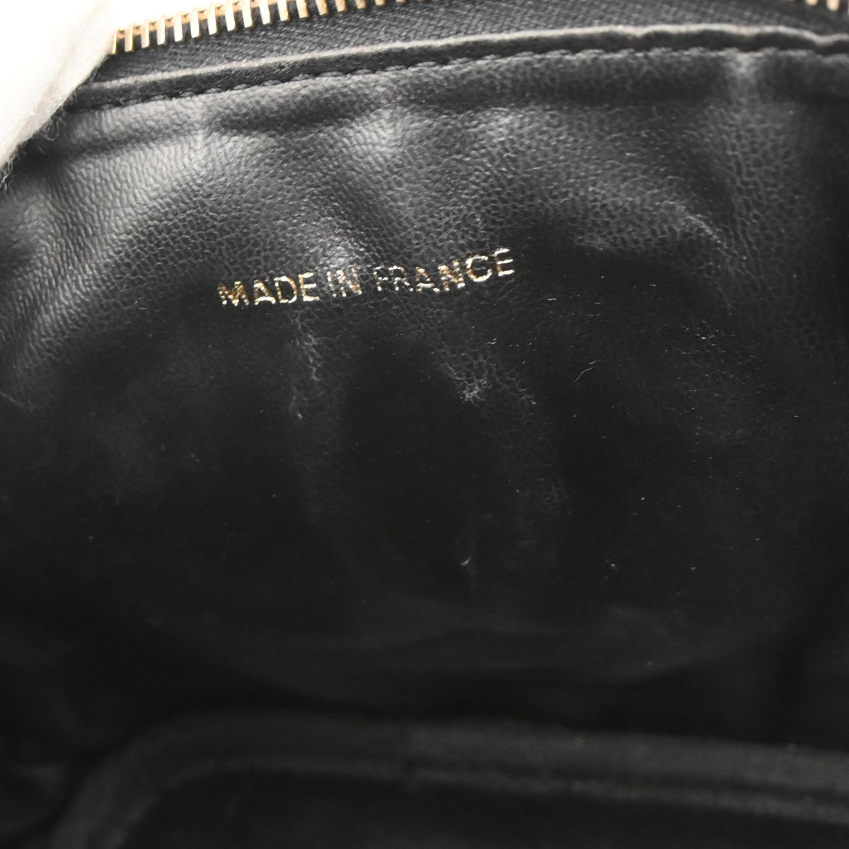 Chanel 2002-2003 Black Caviar Skin Timeless Vanity Handbag