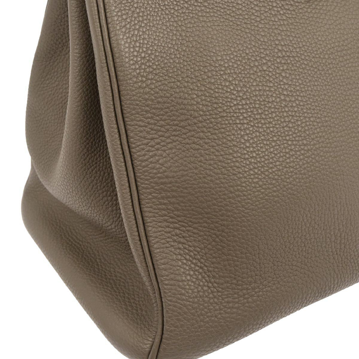 Hermes Etoupe Togo Birkin 35 Handbag