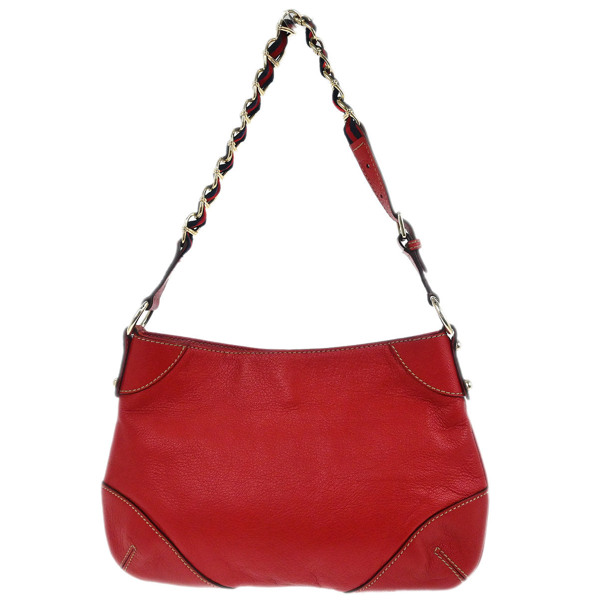 Gucci Brown Bamboo 2way Shoulder Handbag