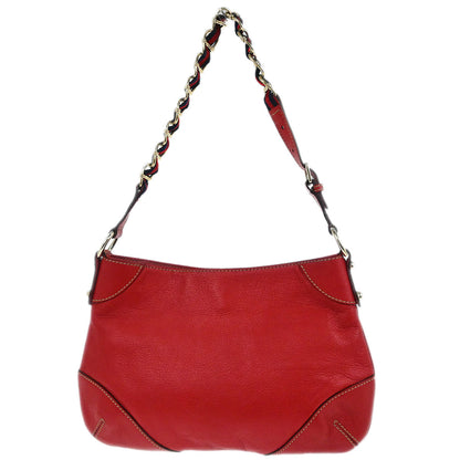 Gucci Brown Bamboo 2way Shoulder Handbag