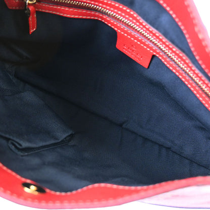 Gucci Brown Bamboo 2way Shoulder Handbag