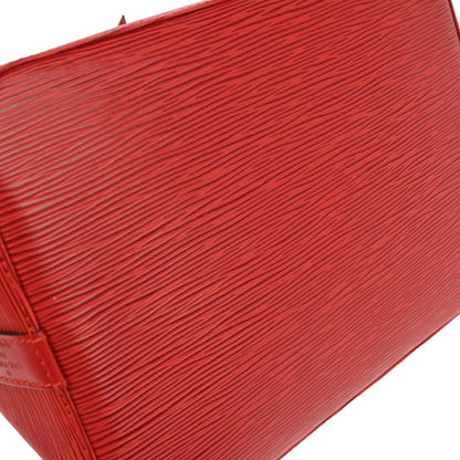 Louis Vuitton 1996 Red Epi Petite Noe Shoulder Bag M44107
