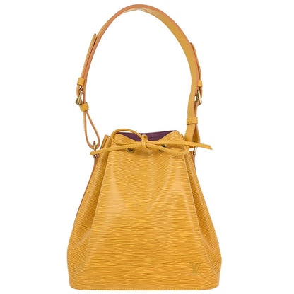 Louis Vuitton Yellow Epi Petite Noe Shoulder Bag M44109