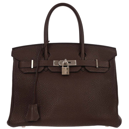 Hermes Havane Togo Birkin 30 Handbag