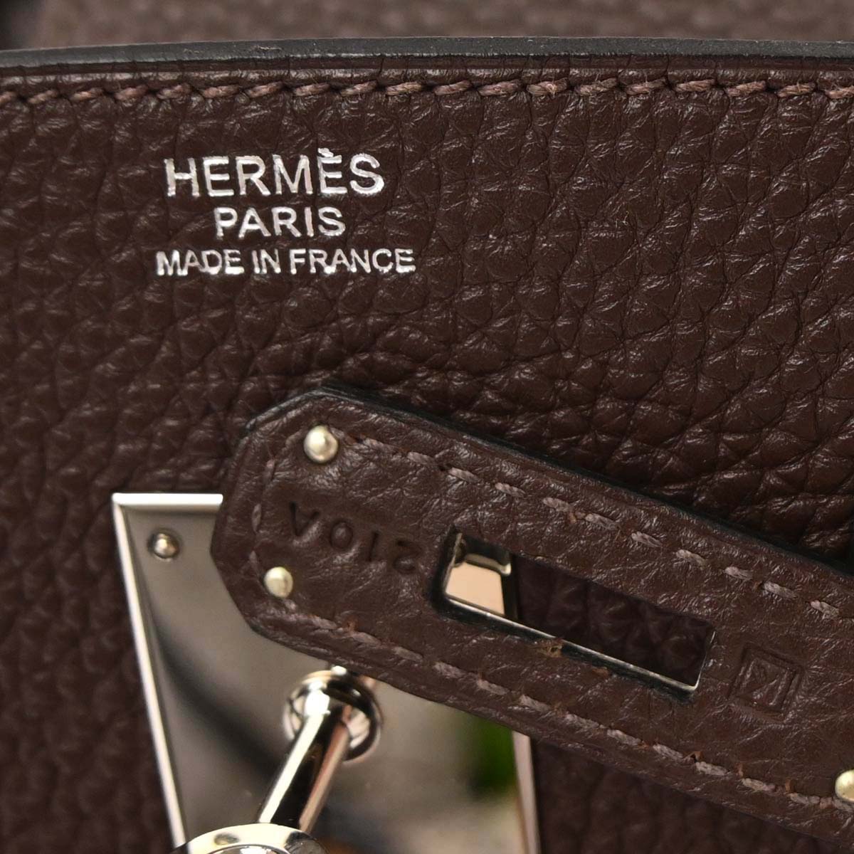 Hermes Havane Togo Birkin 30 Handbag