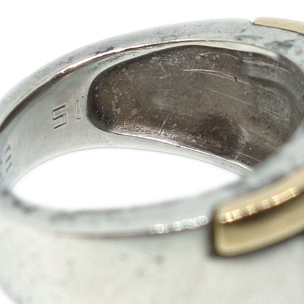 Hermes Garnet SV925 Ring #51 #49 Jewelry