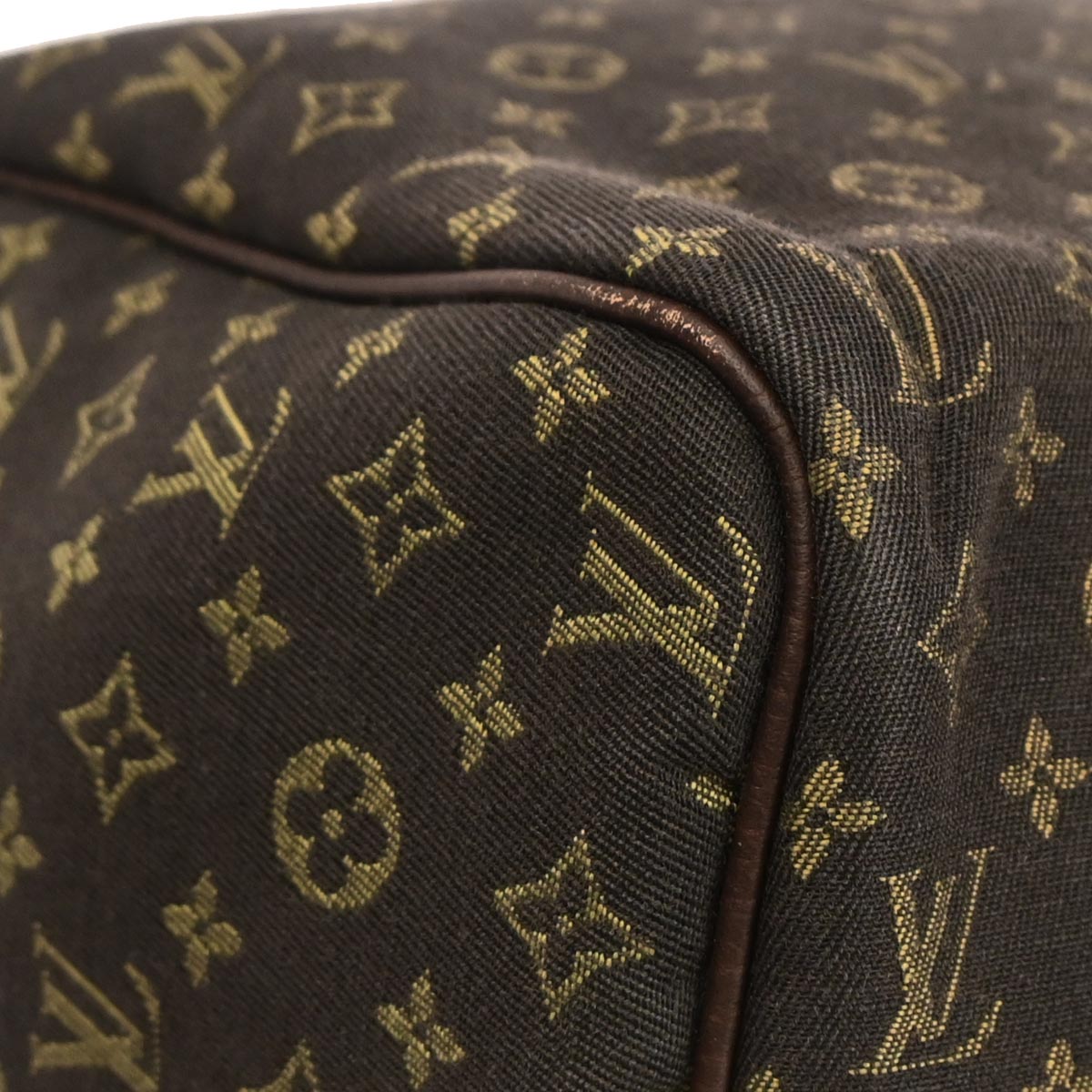 Louis Vuitton 2007 Brown Monogram Mini Lin Speedy 30 Handbag M95224