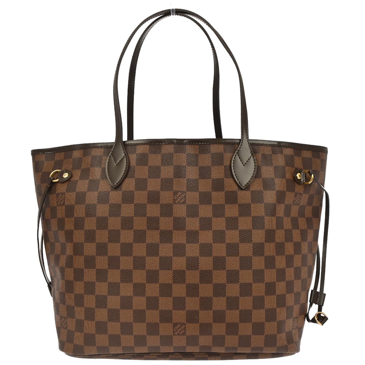 Louis Vuitton Damier Neverfull MM Shoulder Tote Bag N51105