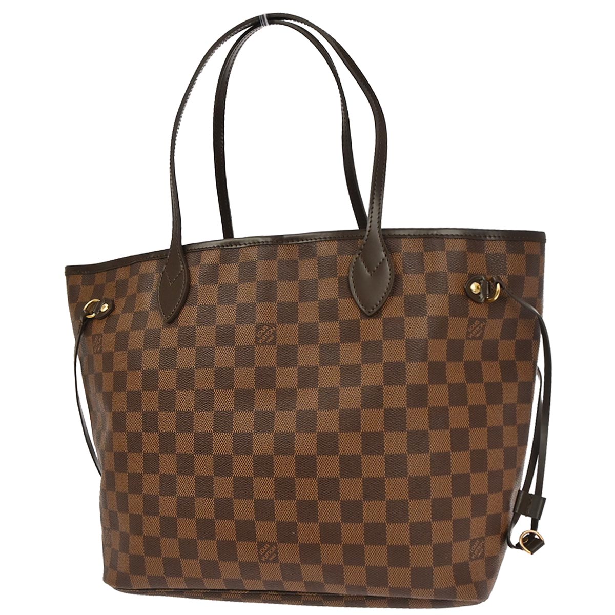 Louis Vuitton Damier Neverfull MM Shoulder Tote Bag N51105