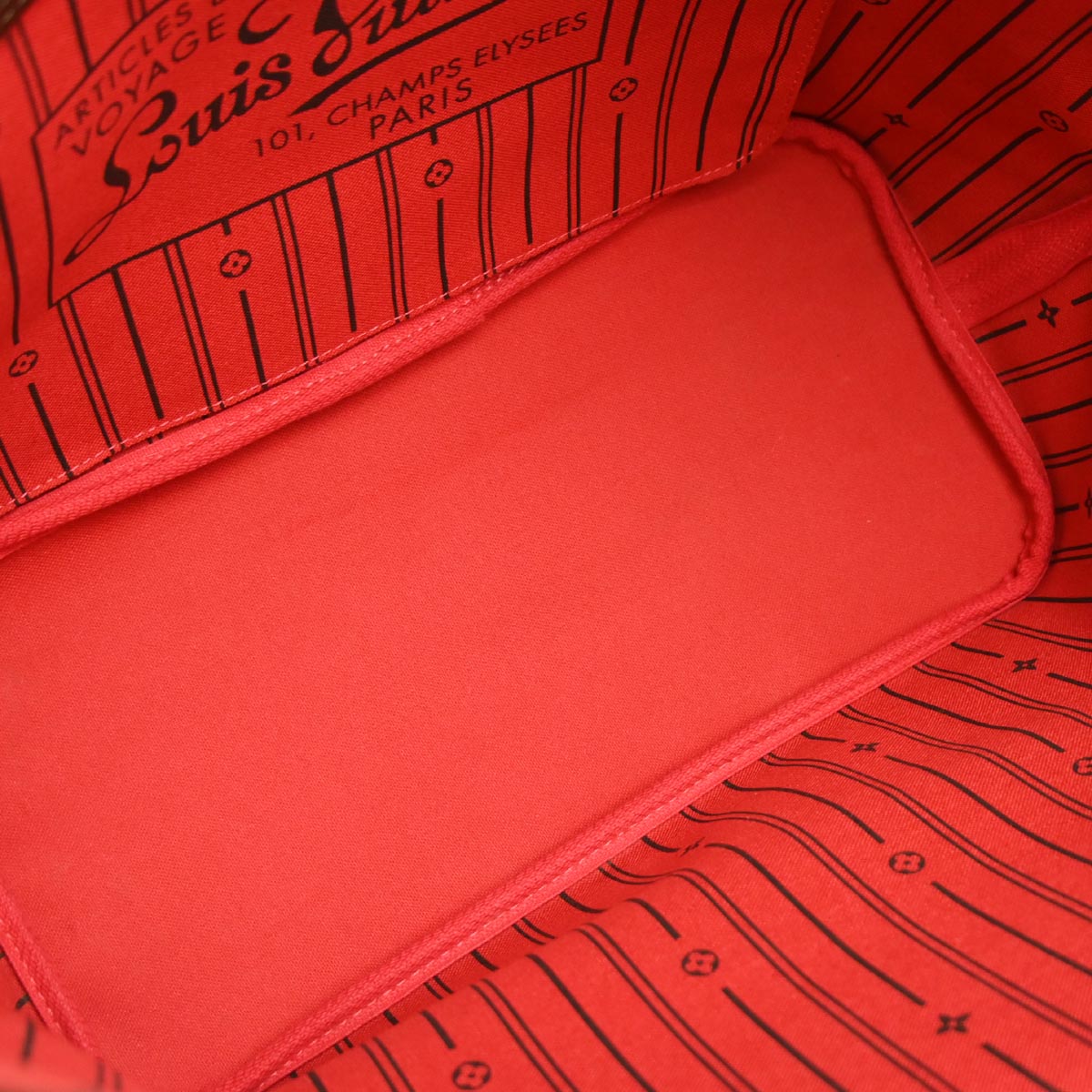 Louis Vuitton Damier Neverfull MM Shoulder Tote Bag N51105