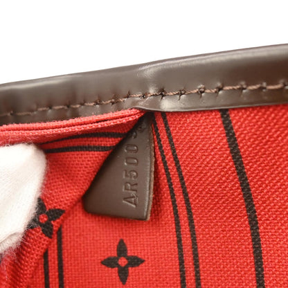 Louis Vuitton Damier Neverfull MM Shoulder Tote Bag N51105