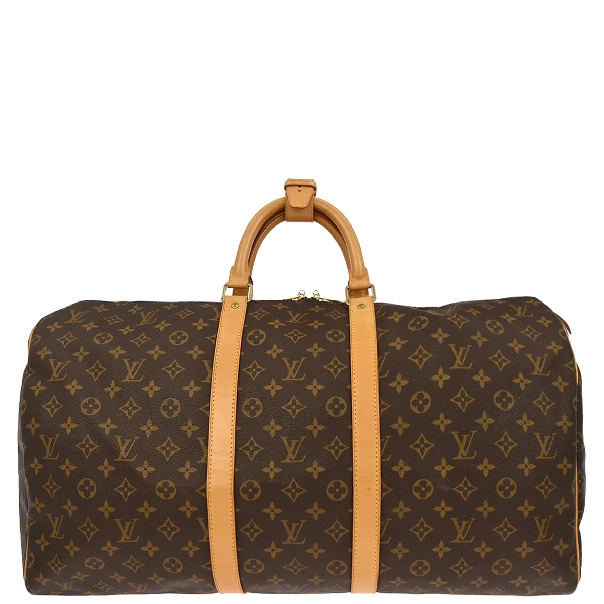 Louis Vuitton 1997 Monogram Keepall 55 Travel Handbag M41424