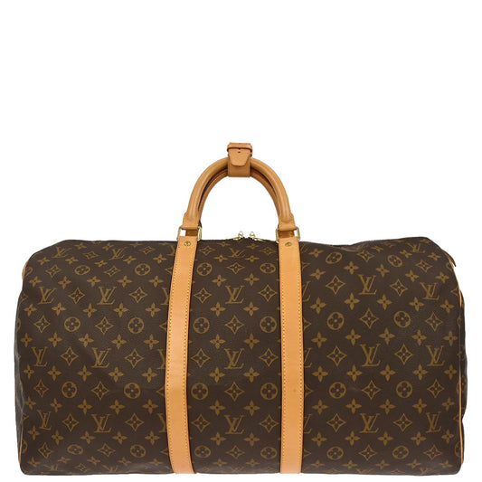 Louis Vuitton 1997 Monogram Keepall 55 Travel Handbag M41424