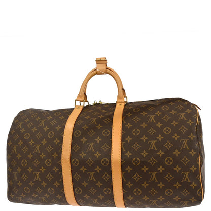 Louis Vuitton 1997 Monogram Keepall 55 Travel Handbag M41424