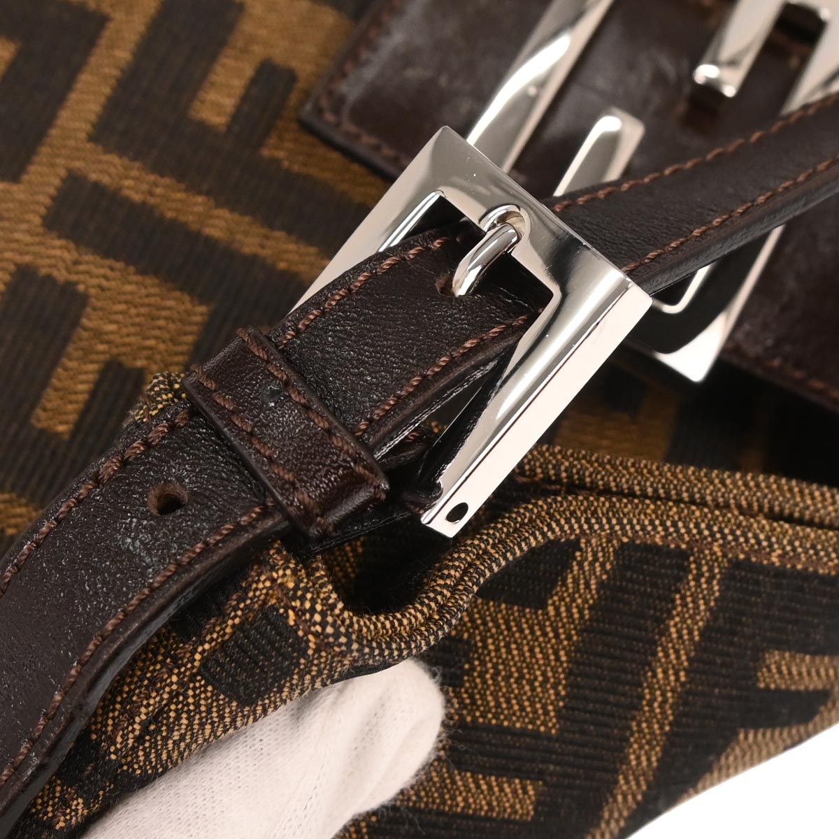 Fendi Brown Zucca Handbag