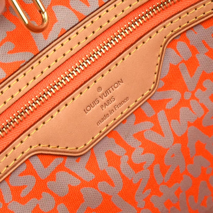 Louis Vuitton Orange Monogram Neverfull GM Tote Bag M93702