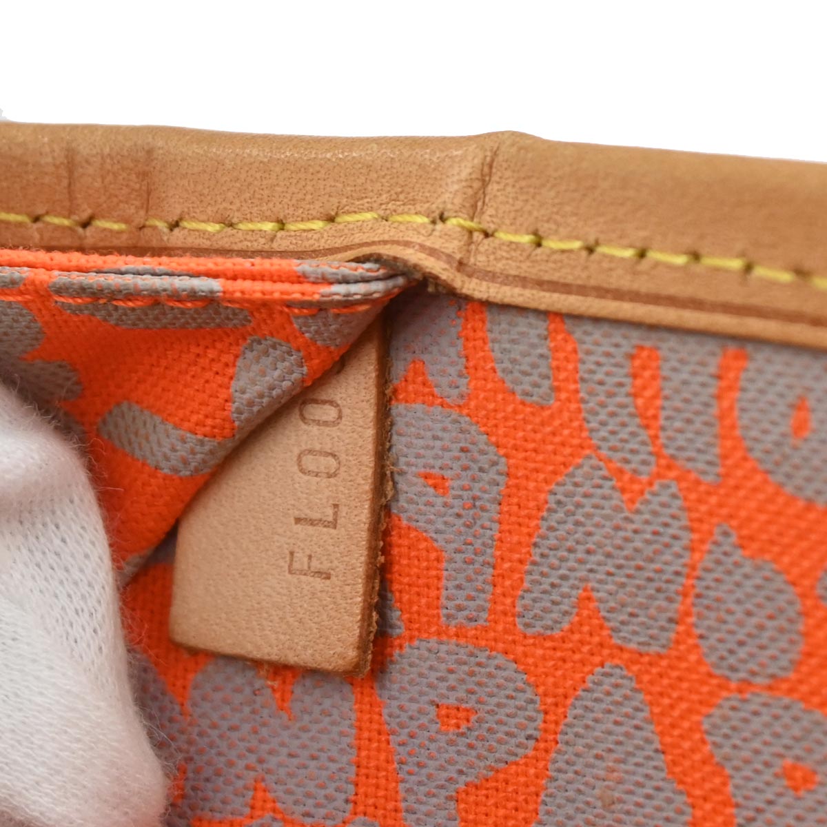 Louis Vuitton Orange Monogram Neverfull GM Tote Bag M93702