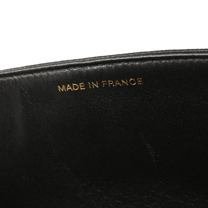 Chanel Black Lambskin Small Classic Double Flap Shoulder Bag