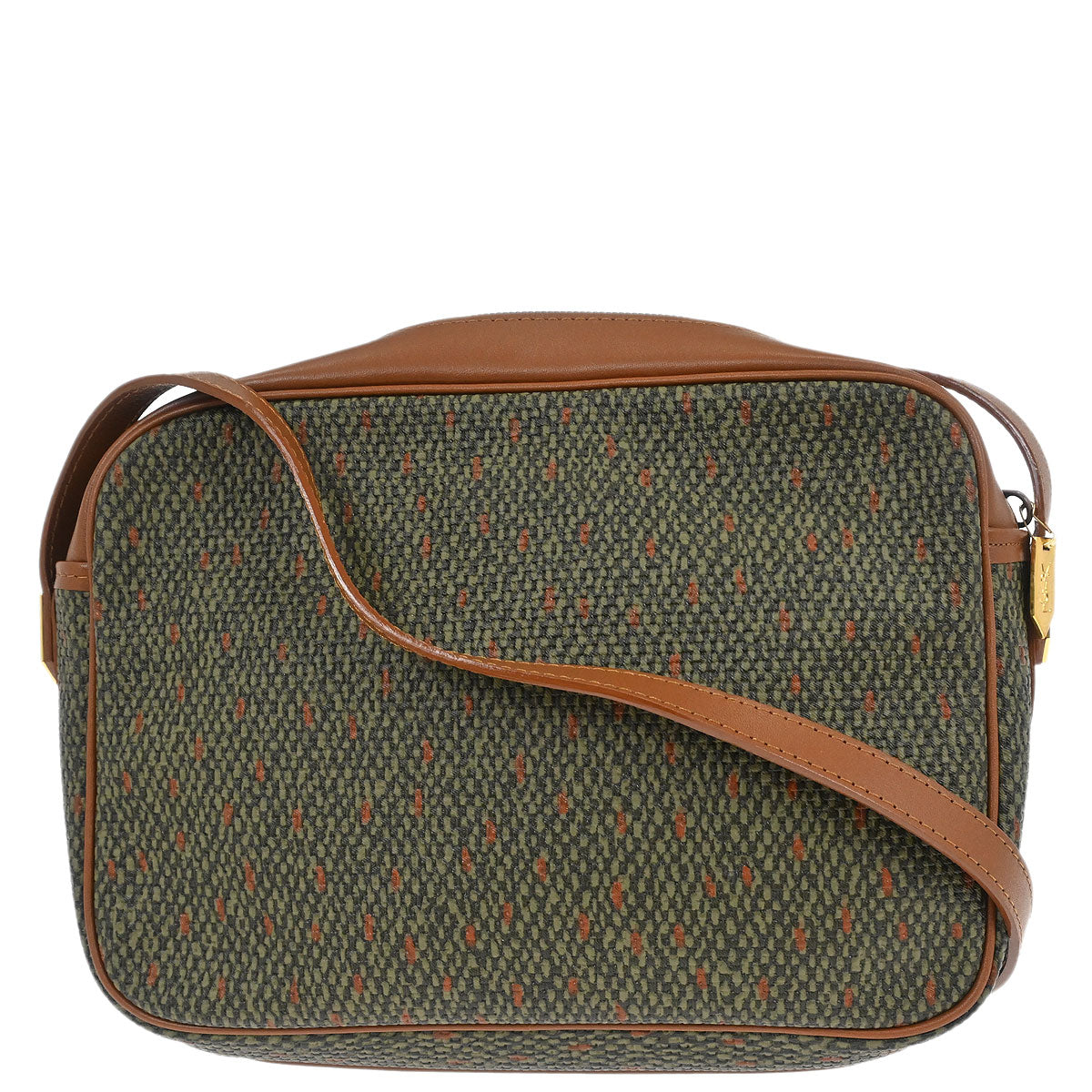 Yves Saint Laurent Dark Green Shoulder Bag