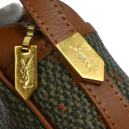 Yves Saint Laurent Dark Green Shoulder Bag