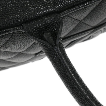Chanel 2005-2006 Black Caviar Skin Bowling Bag 27
