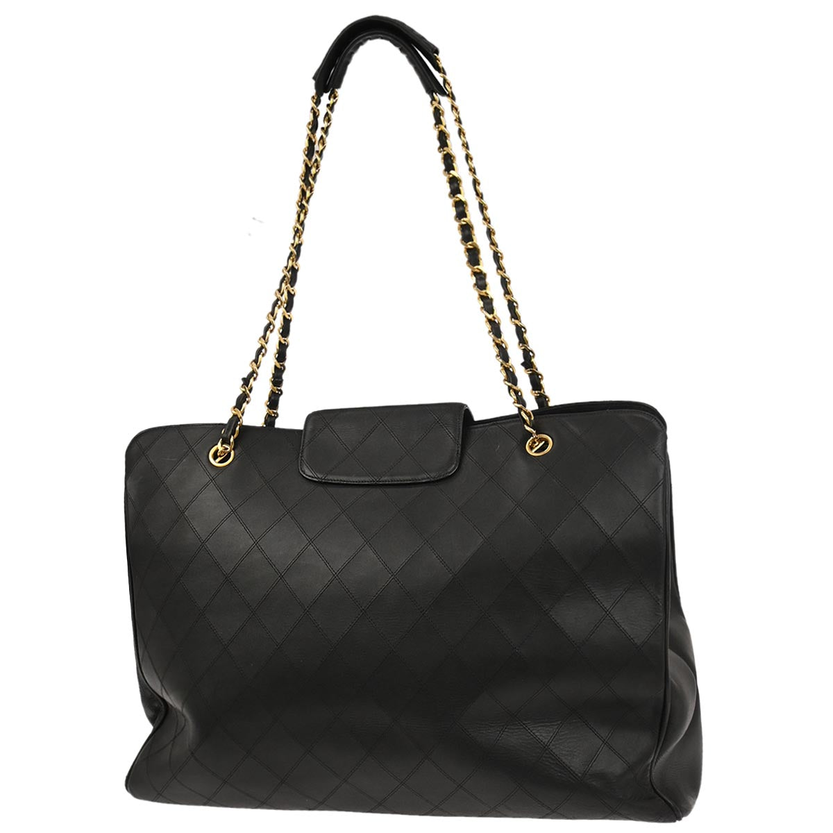 Chanel Black Lambskin Bicolore Supermodel Shoulder Bag