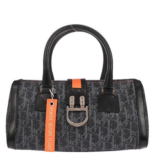 Christian Dior Navy Flight Handbag