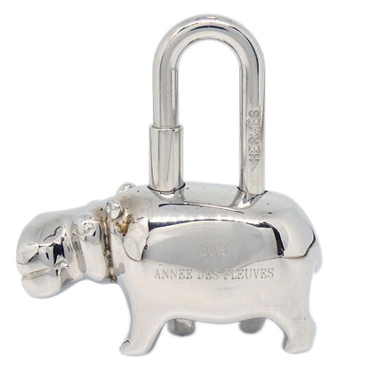 Hermes 2005 Annee Des Fleuves Cadena Silver Small Good