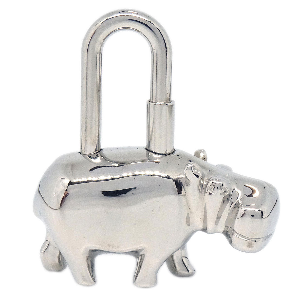 Hermes 2005 Annee Des Fleuves Cadena Silver Small Good