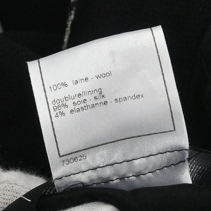 Chanel 2005 Single Breasted Emblem Jacket Black #36