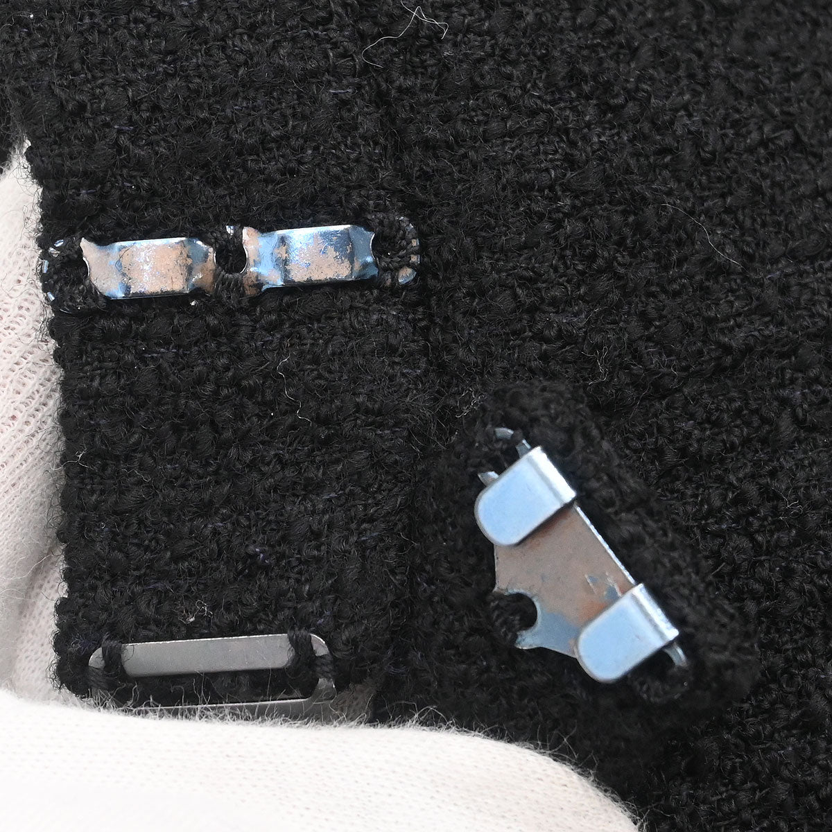 Chanel 1995 Setup Suit Jacket Skirt Black  #36