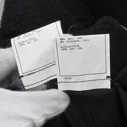 Chanel 1995 Setup Suit Jacket Skirt Black  #36