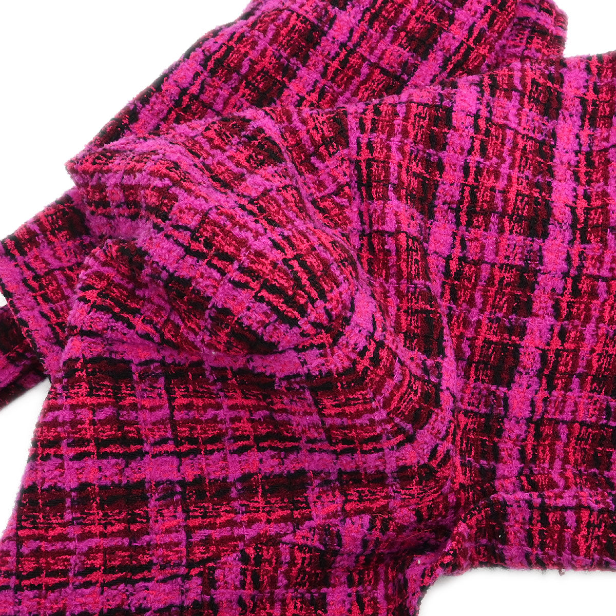 Chanel 1995 Single Breasted Jacket Tweed Pink #40