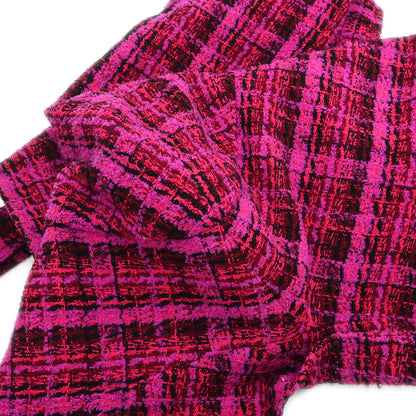 Chanel 1995 Single Breasted Jacket Tweed Pink #40