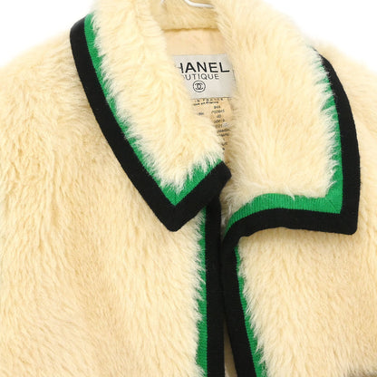 Chanel 1994 Sleeveless Vest Jacket White #40