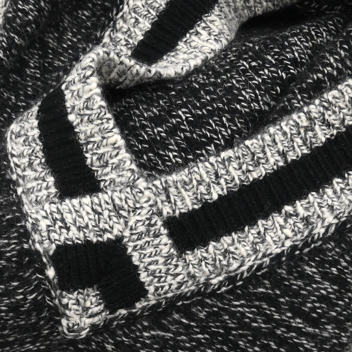 Chanel 1996 Sweater Knit Top Gray #40